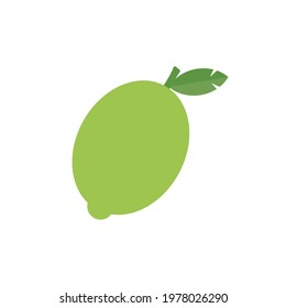 Lime icon. Citrus. Vector graphics