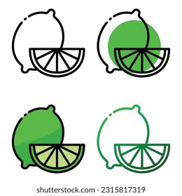 Limitsymbol-Design in vier Varianten