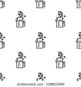 lime icon pattern. Seamless lime pattern on white background.