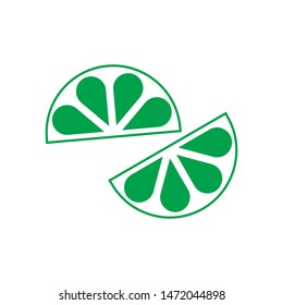 lime icon symbol design vector