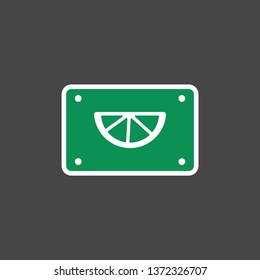 lime icon for tea