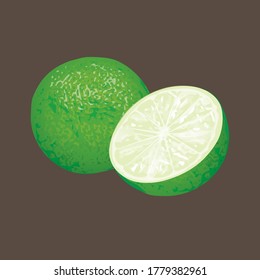 Lime, ingredient of asian food