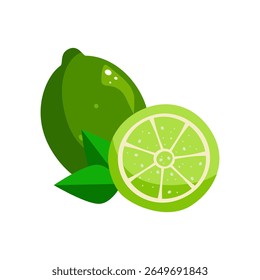 Cal isolada sobre fundo branco.