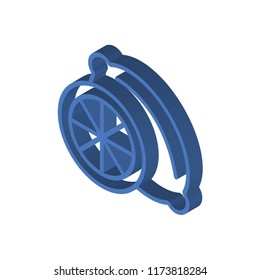 Lime isometric left top view 3D icon