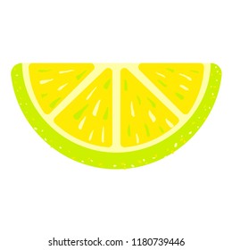 Lime jelly icon. Cartoon of lime jelly vector icon for web design isolated on white background