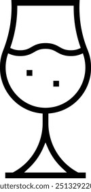 lime juice icon. Thin linear style design isolated on white background