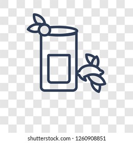 Lime juice icon. Trendy Lime juice logo concept on transparent background from Summer collection