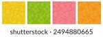 Lime, lemon, orange, grapefruit outline seamless Pattern collection. Doodle Sketch Citrus fruits Background. Cute colorful illustration set for package, cover, label, textile design