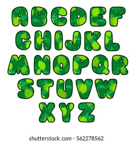 Lime lettering Funny lettering lime bold  on white, green letters lettering on black fat volumetric, green funny lettering children letter, lime font, letter  funny ecology natural