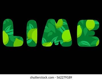 Lime lettering Funny lettering lime bold  on white, green letters lettering on black fat volumetric, green funny lettering children letter, lime font, letter  funny ecology natural