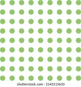 lime logo vector illustration. Pattern background. Logo design template.