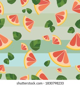 Lime, Minth, limón lindo para el papel, decoración, camisa, fondo, lindo patrón sin costura