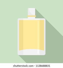 Lime perfume icon. Flat illustration of lime perfume vector icon for web design