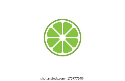 Cítricos vectores de lona.cítricos de rodajas. Ilustración aislada del vector