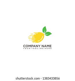 Lime and Speed Logo design Inspiration Vector illustration EPS 10