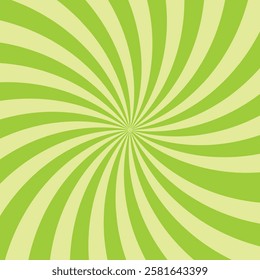 Lime Spiral Vector Background Template