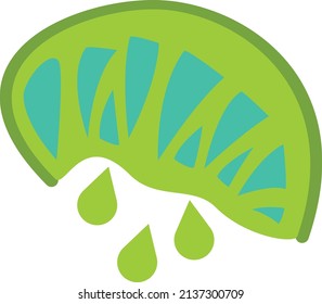 Silueta vectorial de clipart de compresión de cal