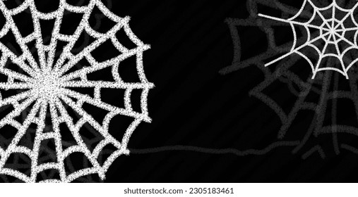 Lime style halloween wallpaper background with chalk style