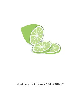 Lime Vector 3d isometric, color web icons set, new flat style. Creative illustration design, idea for infographics.