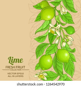 lime vector background