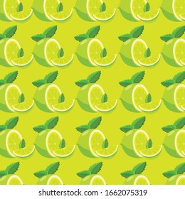 lime vector. Can be used for background.