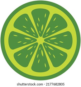 Lime vector for logo design or other purpose