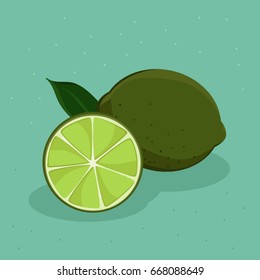 Limes - vector illustration