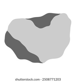 Espécimen de piedra caliza. Muestra de roca sedimentaria.