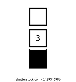 The limit on the number of tiers in the stack. Package  sign