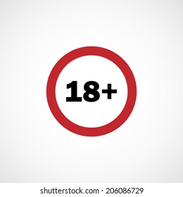 Limit sign age 18+