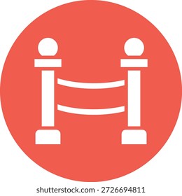 Ilustração de design de ícone de vetor de limite