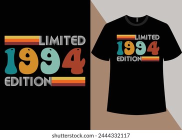 limited 1994 edition T-shirt, 30th Birthday T-shirt,