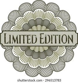 Limited Edition abstract rosette