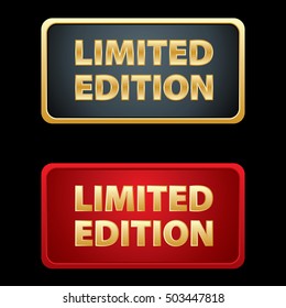 Limited edition badge