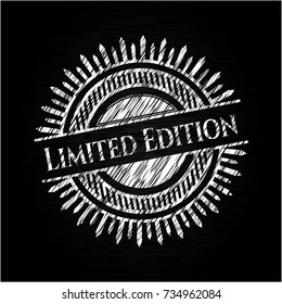 Limited Edition chalkboard emblem