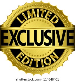 Limited edition lettering Royalty Free Vector Image