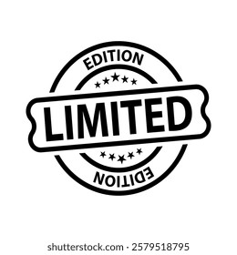 Limited Edition exclusive icon flat vector design templates