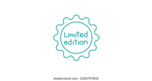 Limited Edition Exclusive Product Vector Icon