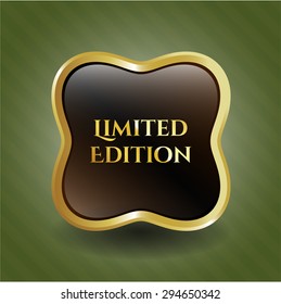 Limited Edition gold shiny emblem