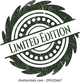 Limited Edition grunge seal