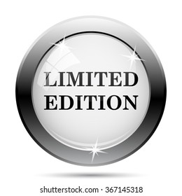 Limited edition icon. Internet button on white background. EPS10 vector.

