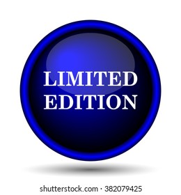 Limited edition icon. Internet button on white background. EPS10 vector
