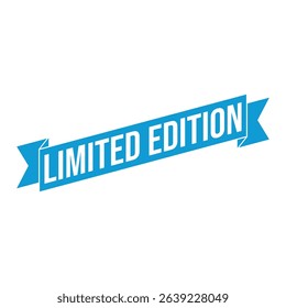 Limited Edition Letter Rubber Stamp Vector Design Template