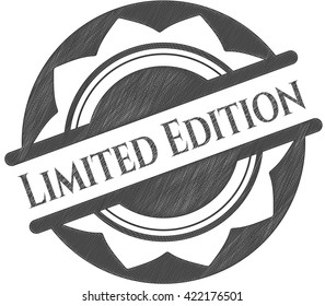 Limited Edition pencil effect