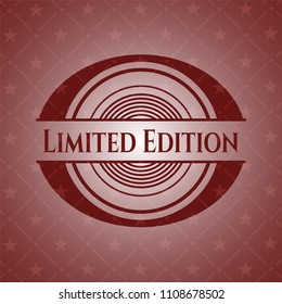 Limited Edition red emblem