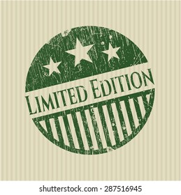 Sello de goma de edición limitada