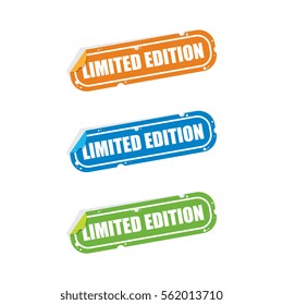 Limited Edition Sticker Labels