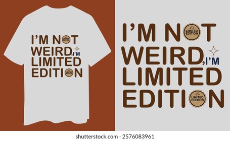 Limited Edition T-Shirt – Fun and Quirky Design