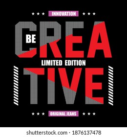 Limited edition typography design t-shirt print vector illustration 