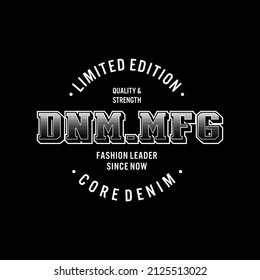 limited edition typography graphic design, for t-shirt prints, vector illustration